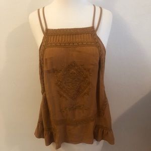 Forever 21 / Boho Spaghetti Strap Blouse